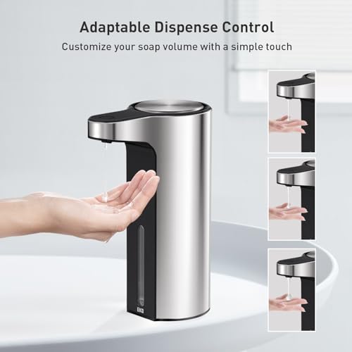 Rechargeable Touchless Soap Dispenser - 9 fl oz for Kitchen and Bathroom