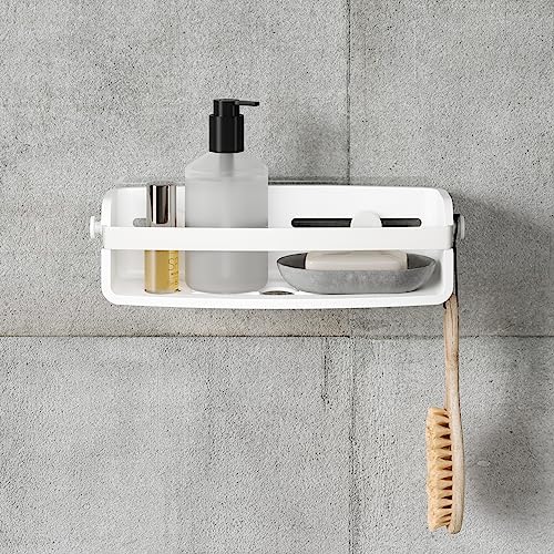 Umbra Flex Modern White Bathroom Organizers